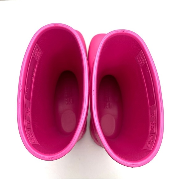 BIRKENSTOCK Derry Kids EVA Rain Boot in Neon Pink Size 3 - Picture 9 of 13